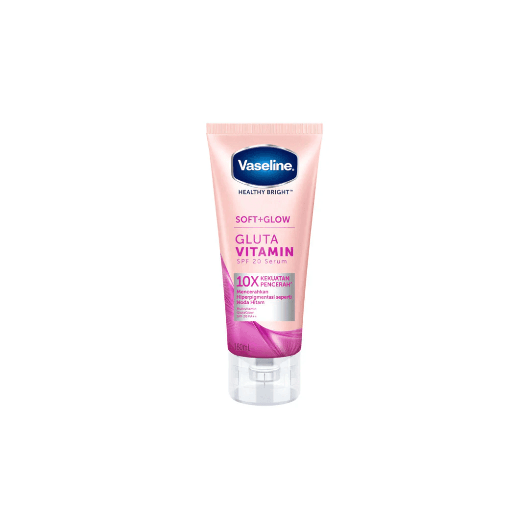 Vaseline Healthy Bright Hijab Protect Gluta Vitamin SPF 20 Body Serum - Buy in Uganda | Kampala, Entebbe | Pink Haven Beauty Store